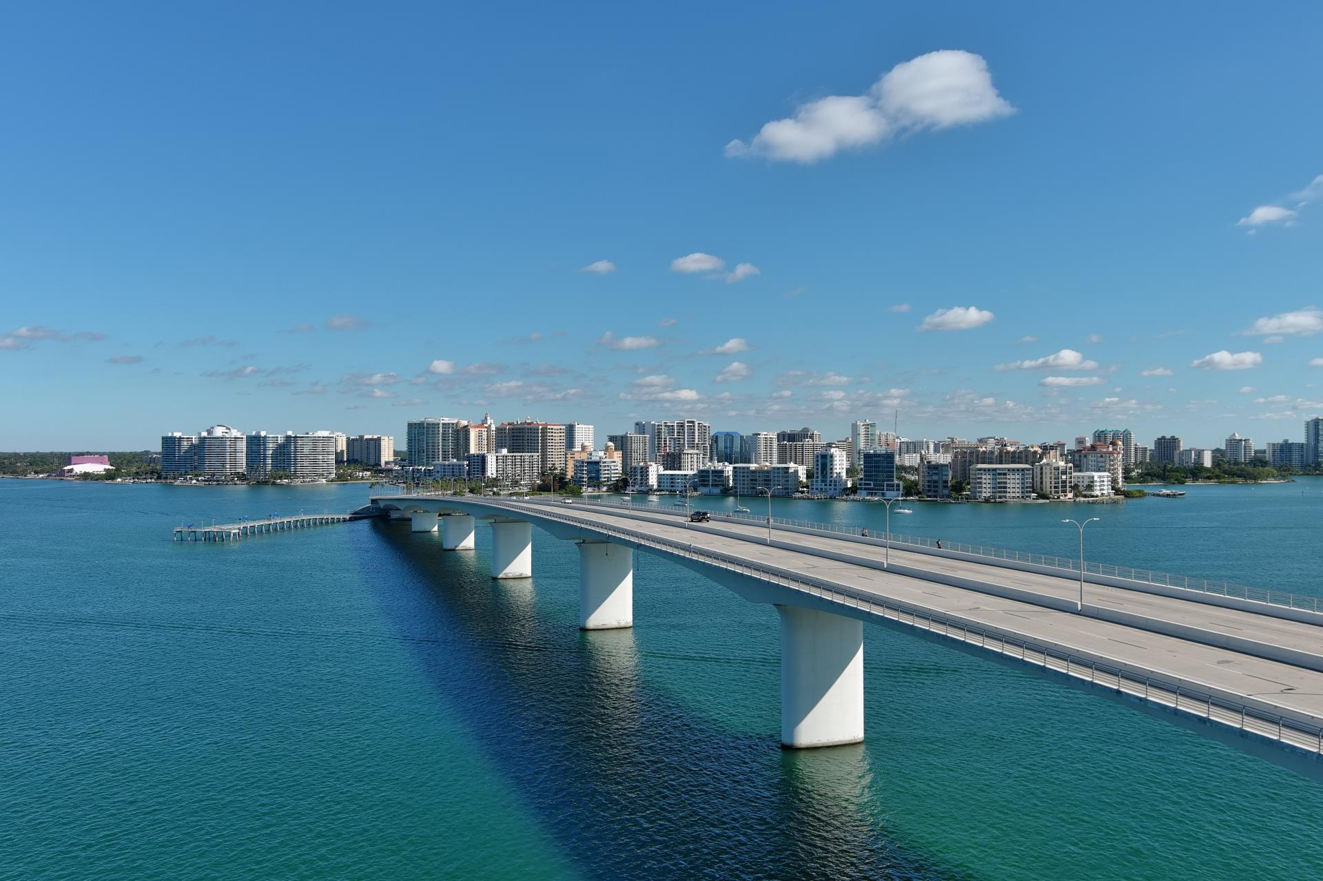 Ringling Bridge and skyline