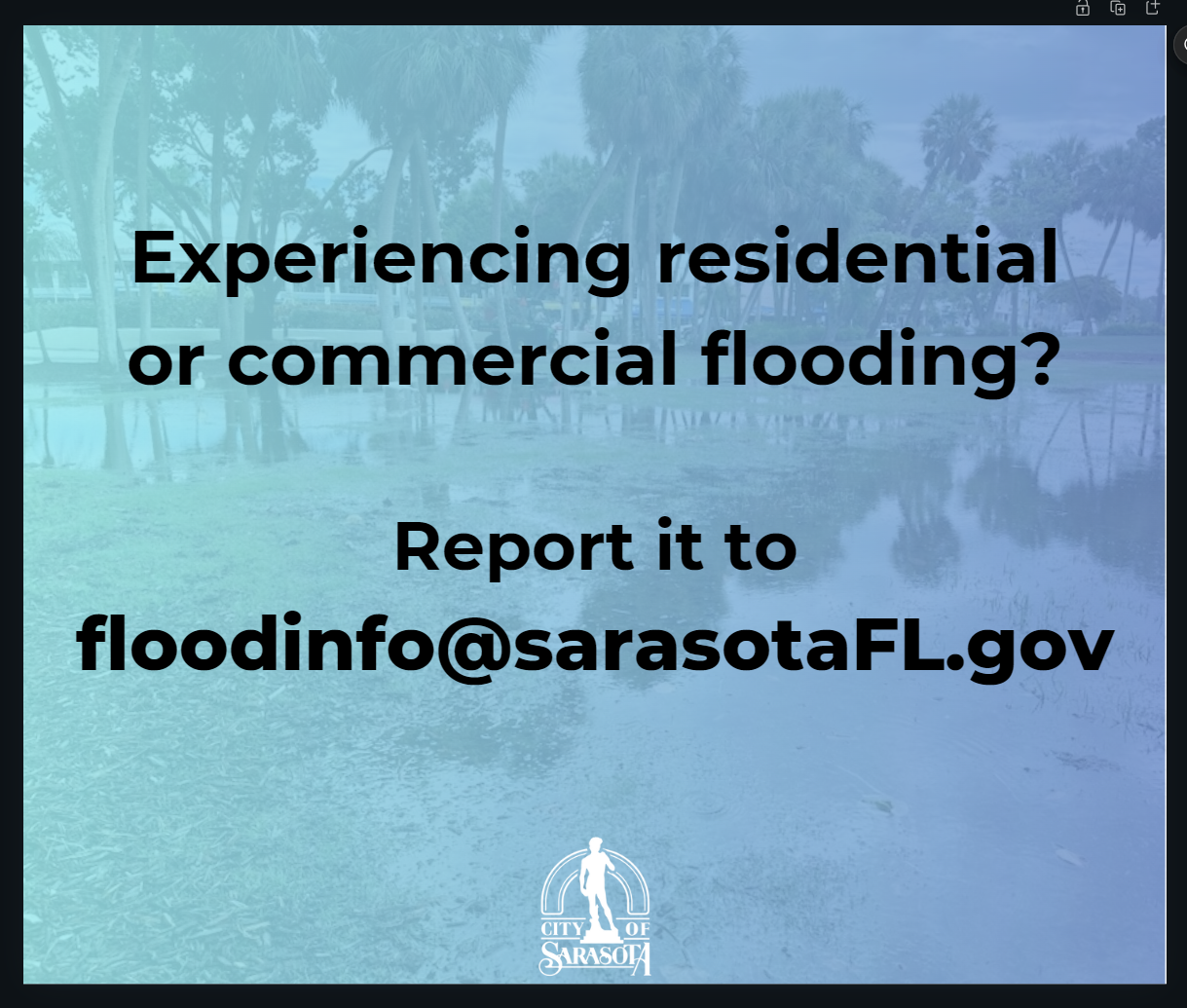 Report flooding graphic