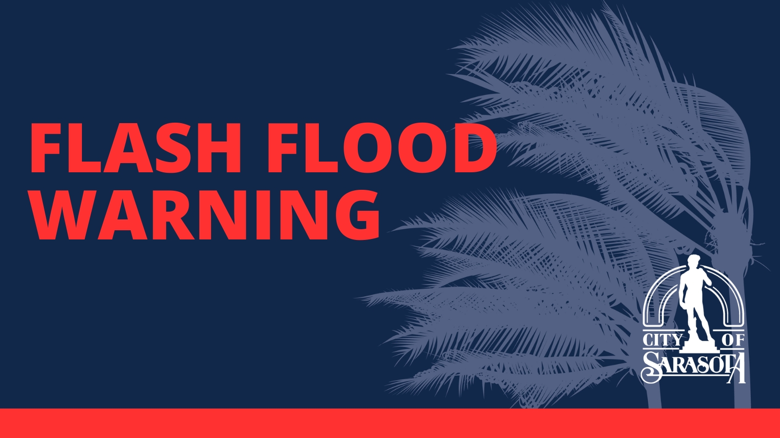 Flash flood warning