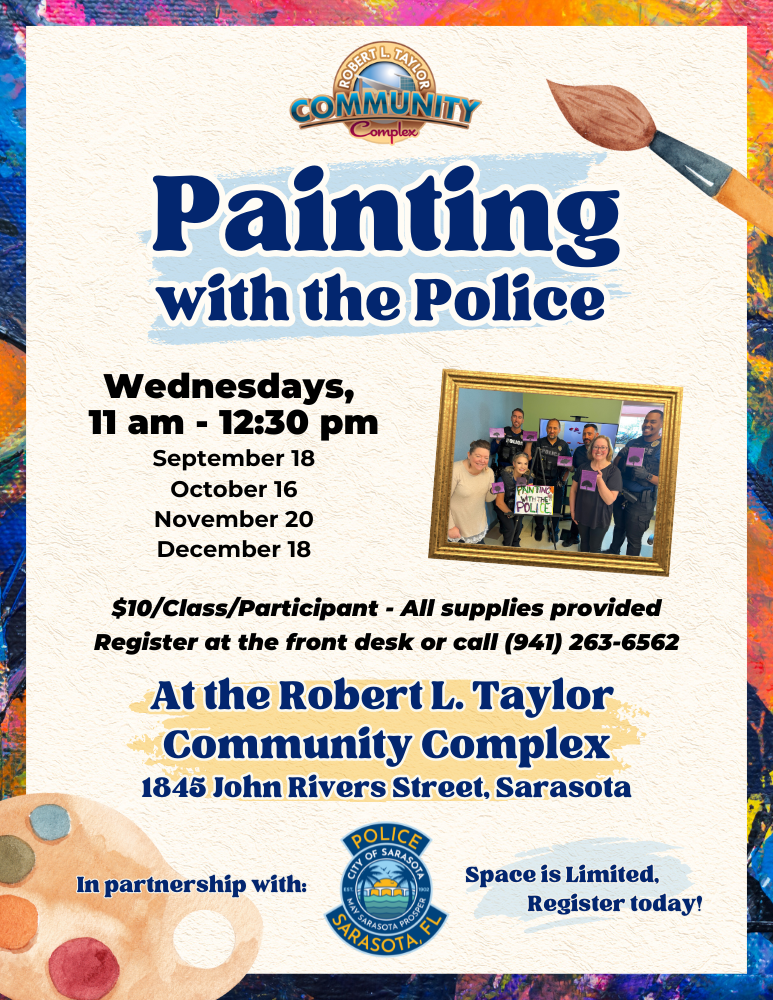 Painting with the Police Flyer (Real Estate Flyer) (4)