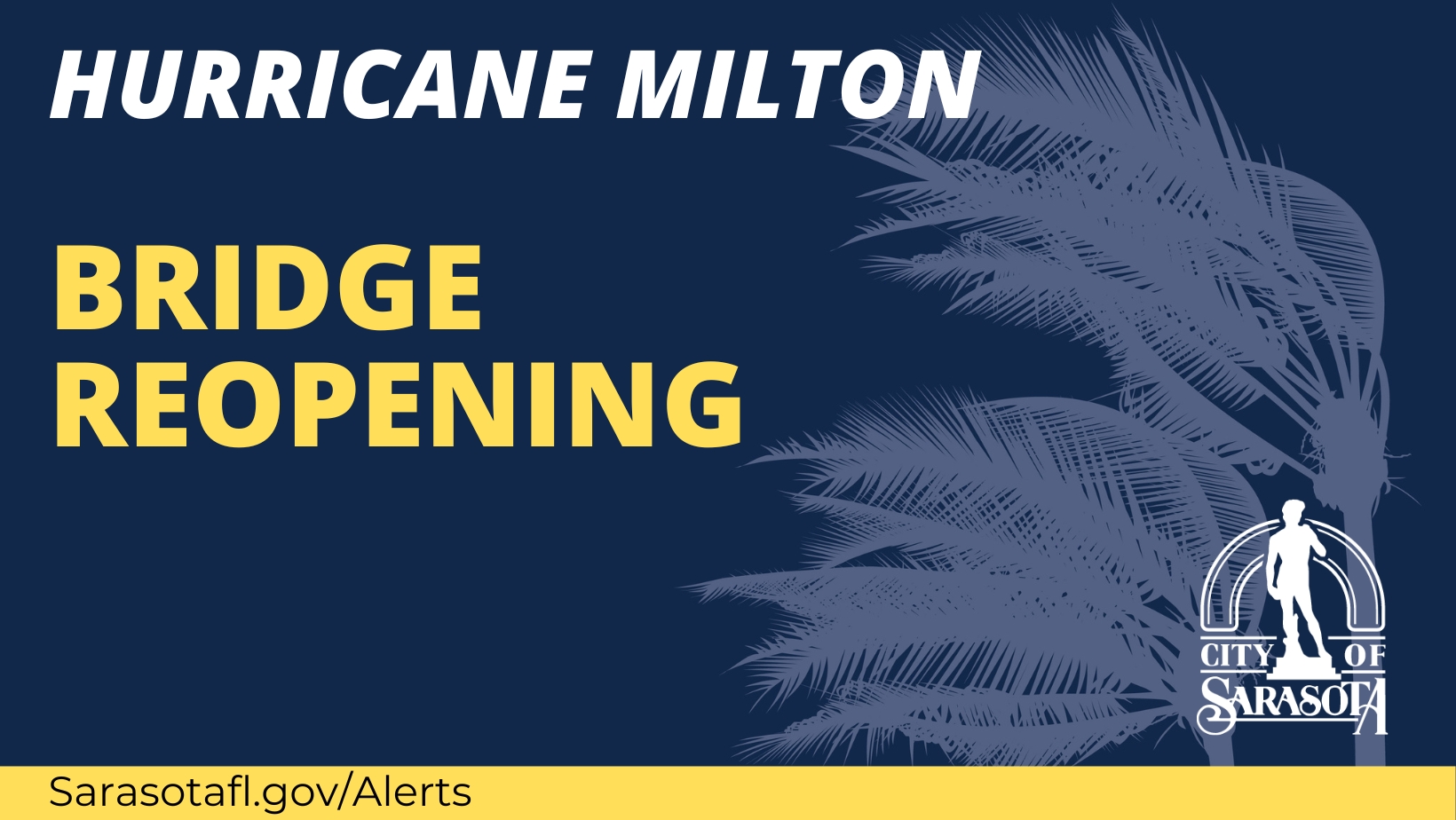 Hurricane Milton - bridge reopening