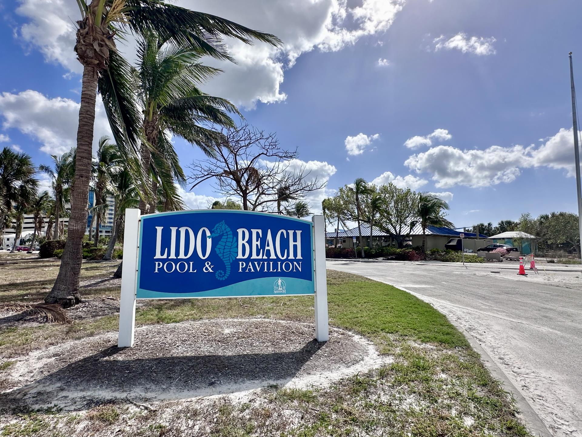 Lido Beach Pavilion sign