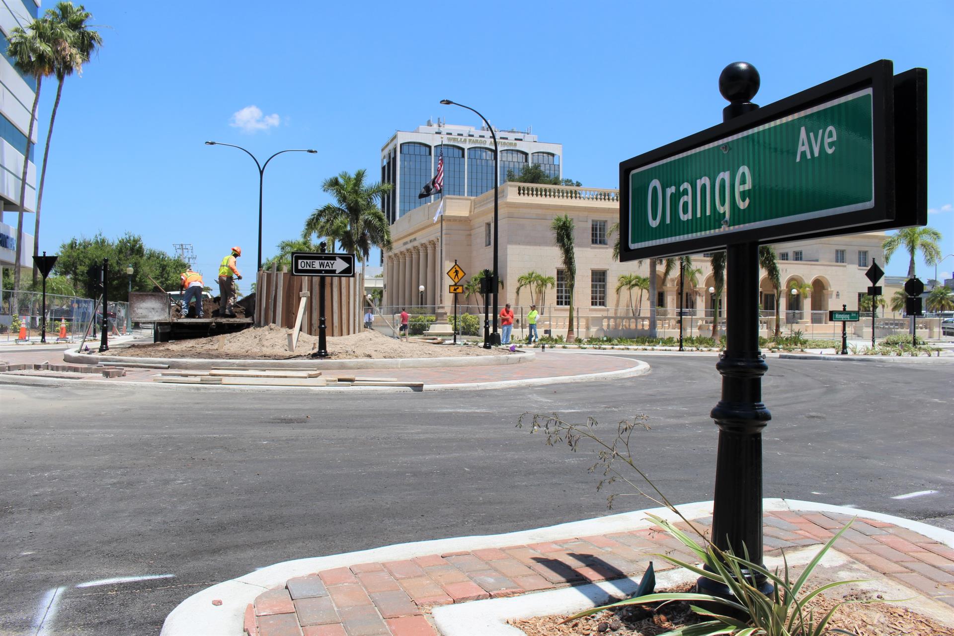 Ringling Orange Roundabout