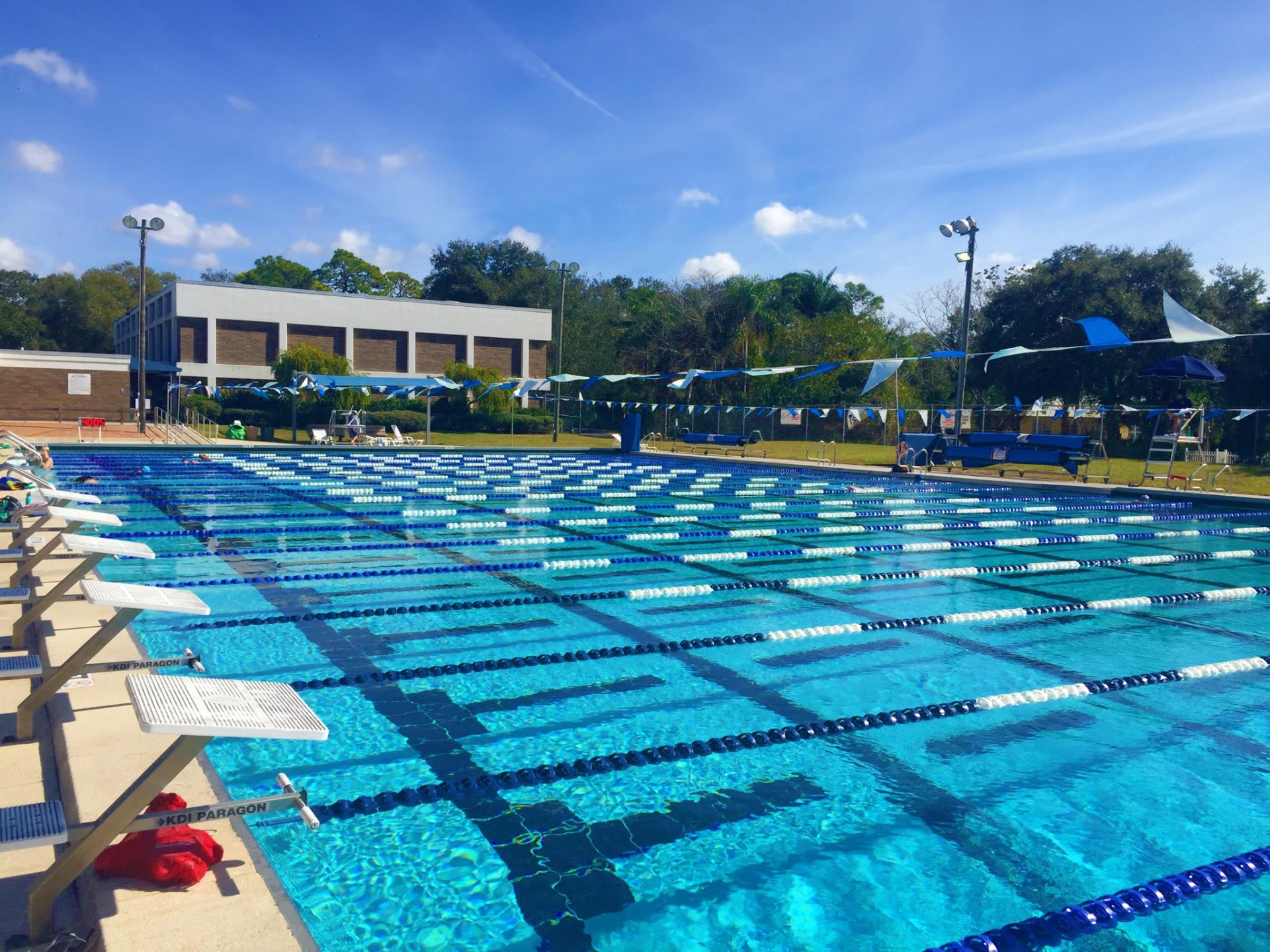 Arlington Park 50 meter lap pool