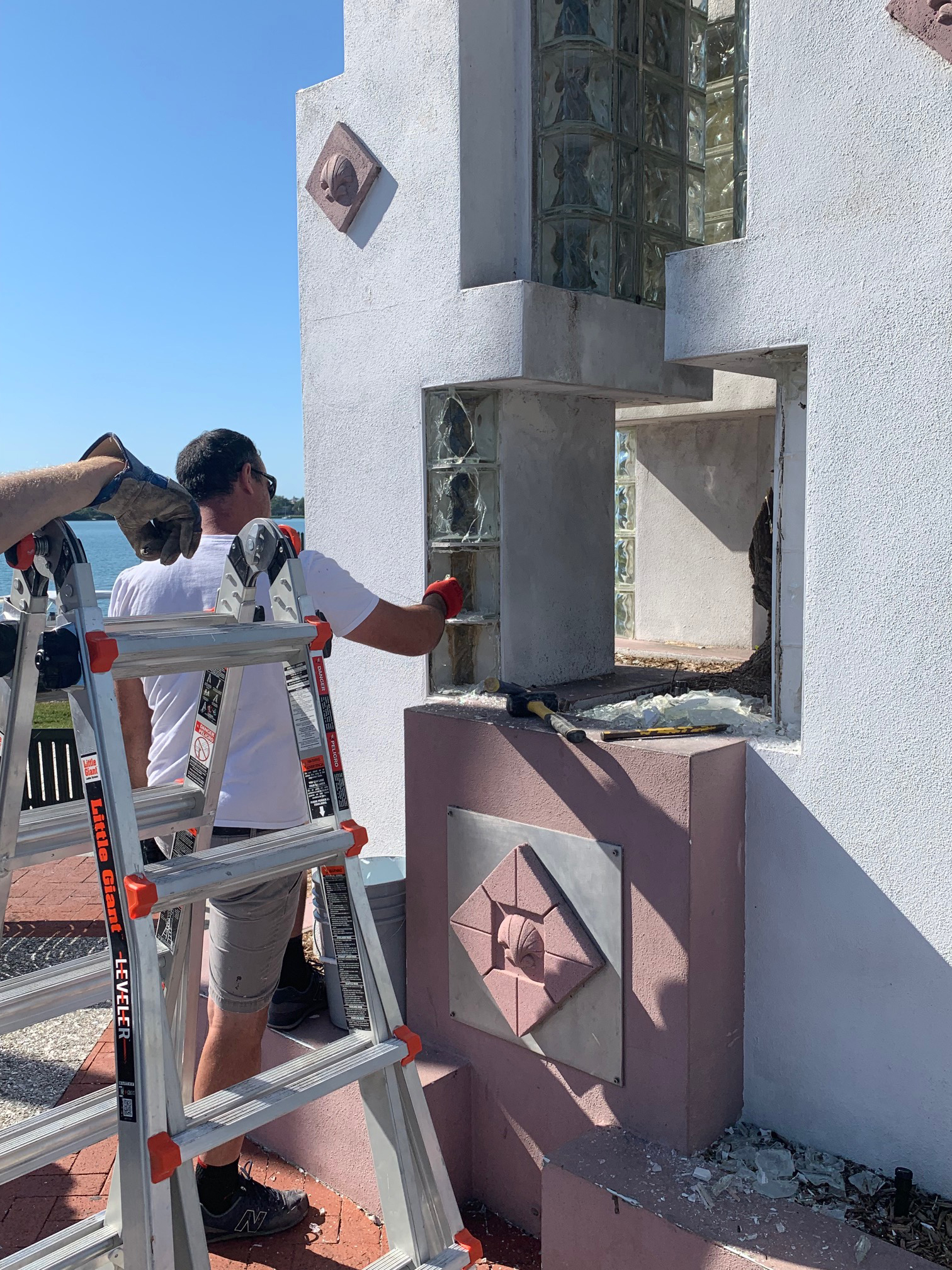 Bayfront Park arch repairs