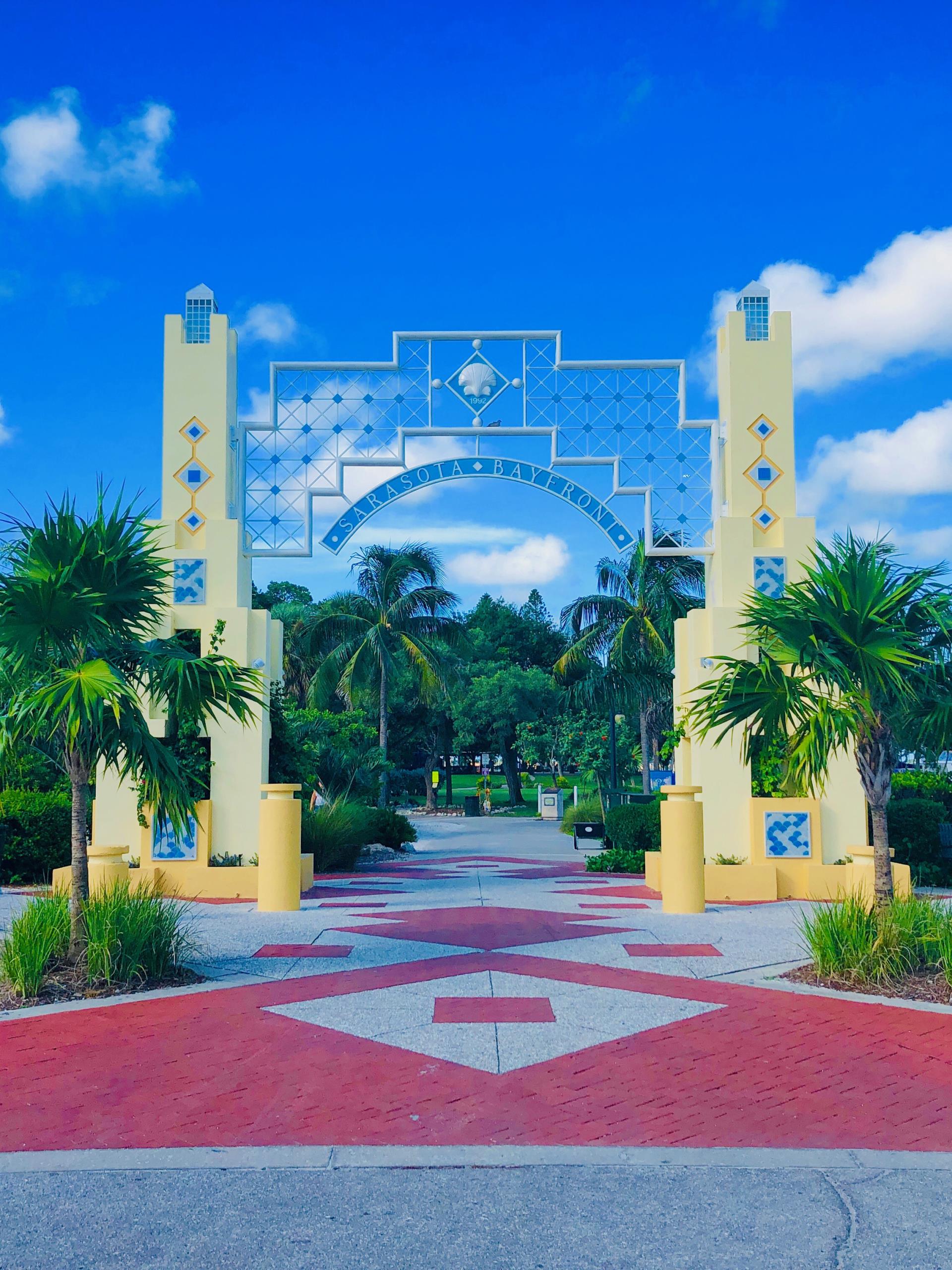 Bayfront Park Arch new paint and repairs