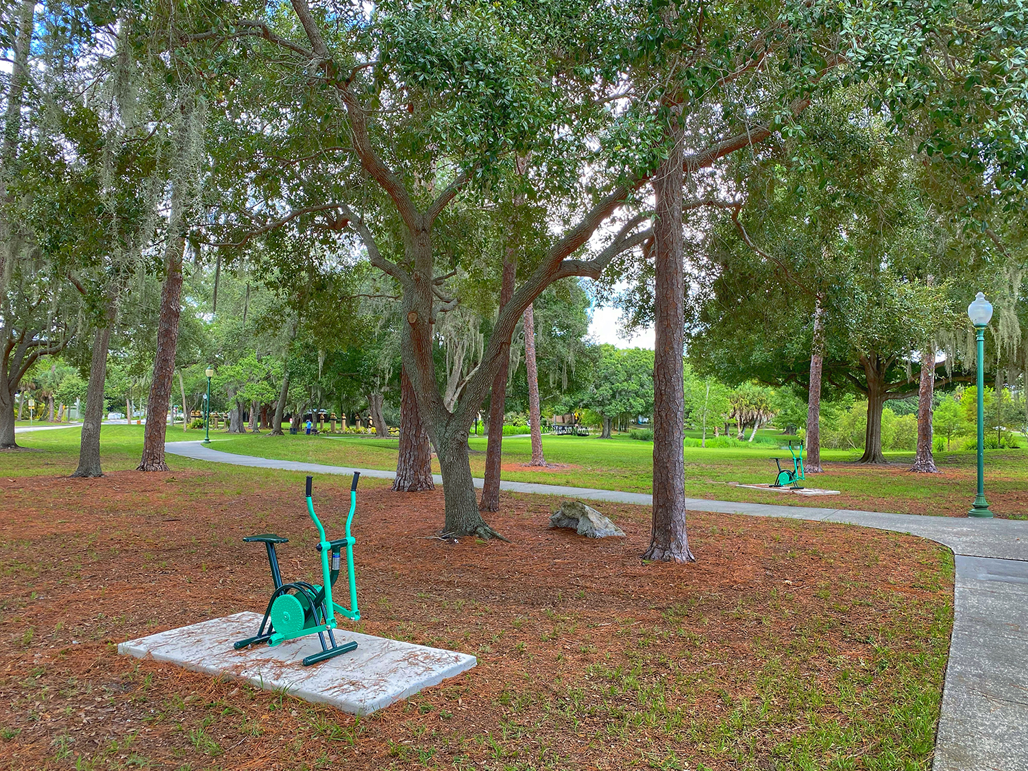 Exercise Bikes at Gillespie Park