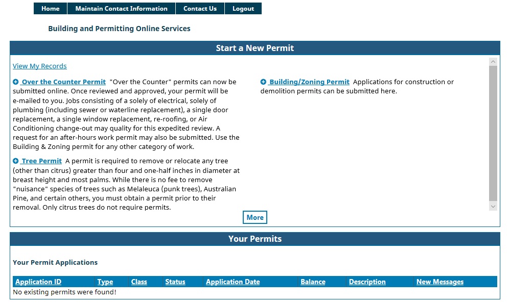 Permitting web screenshot