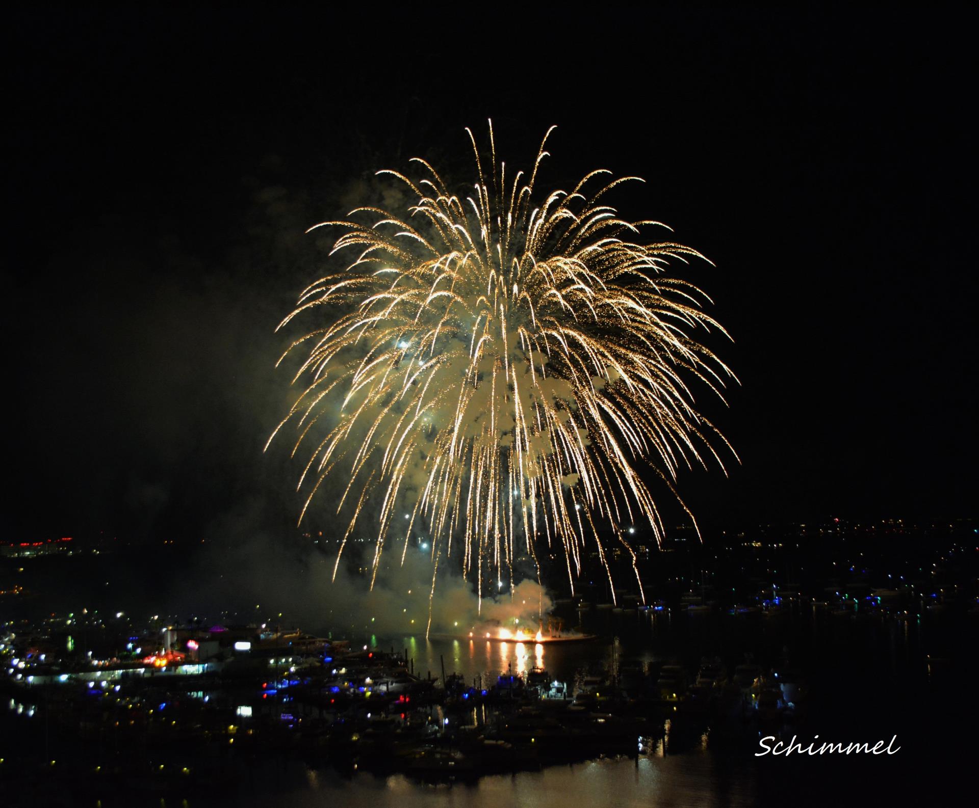 July 4th, fireworks