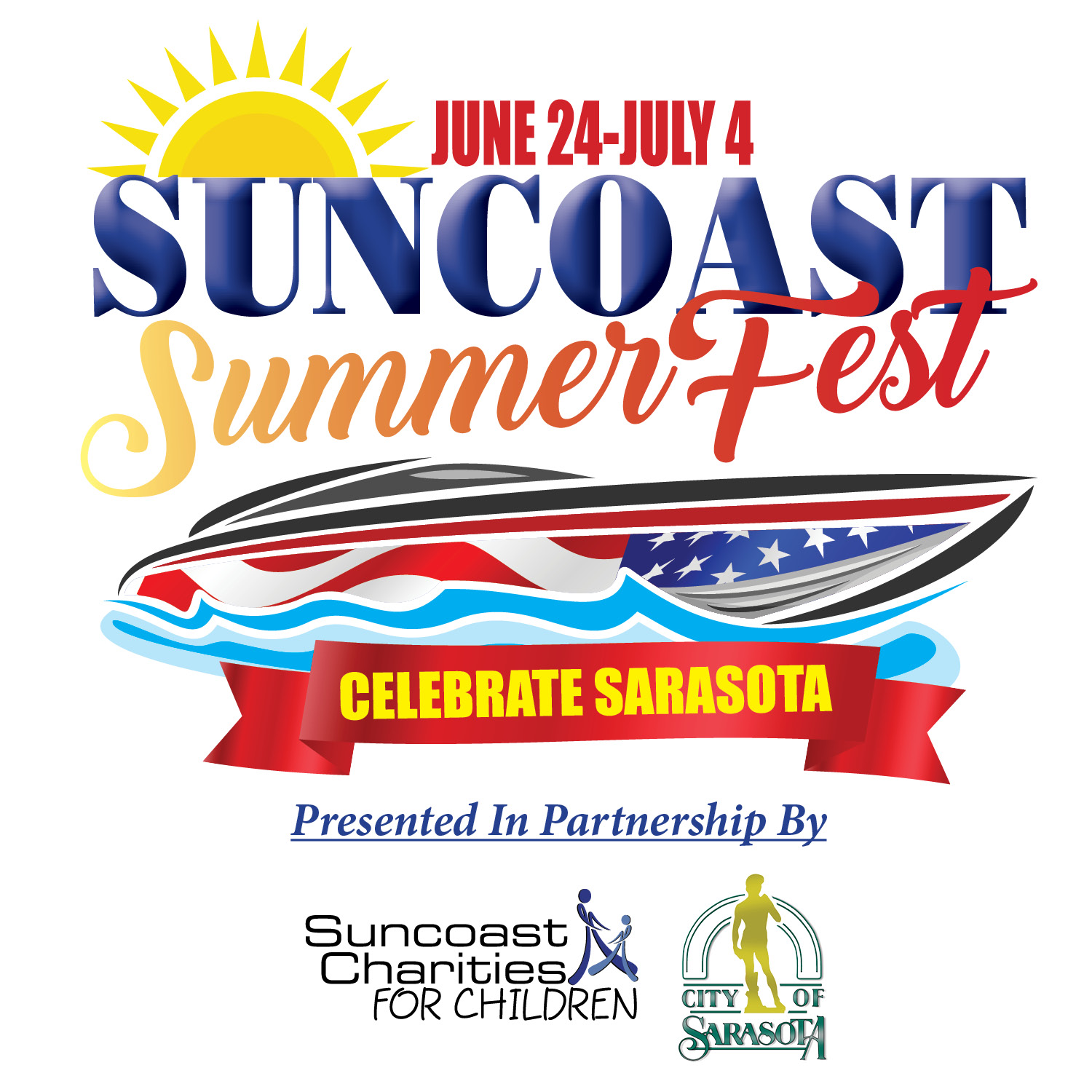 Suncoast Summer Fest Partnership Logo