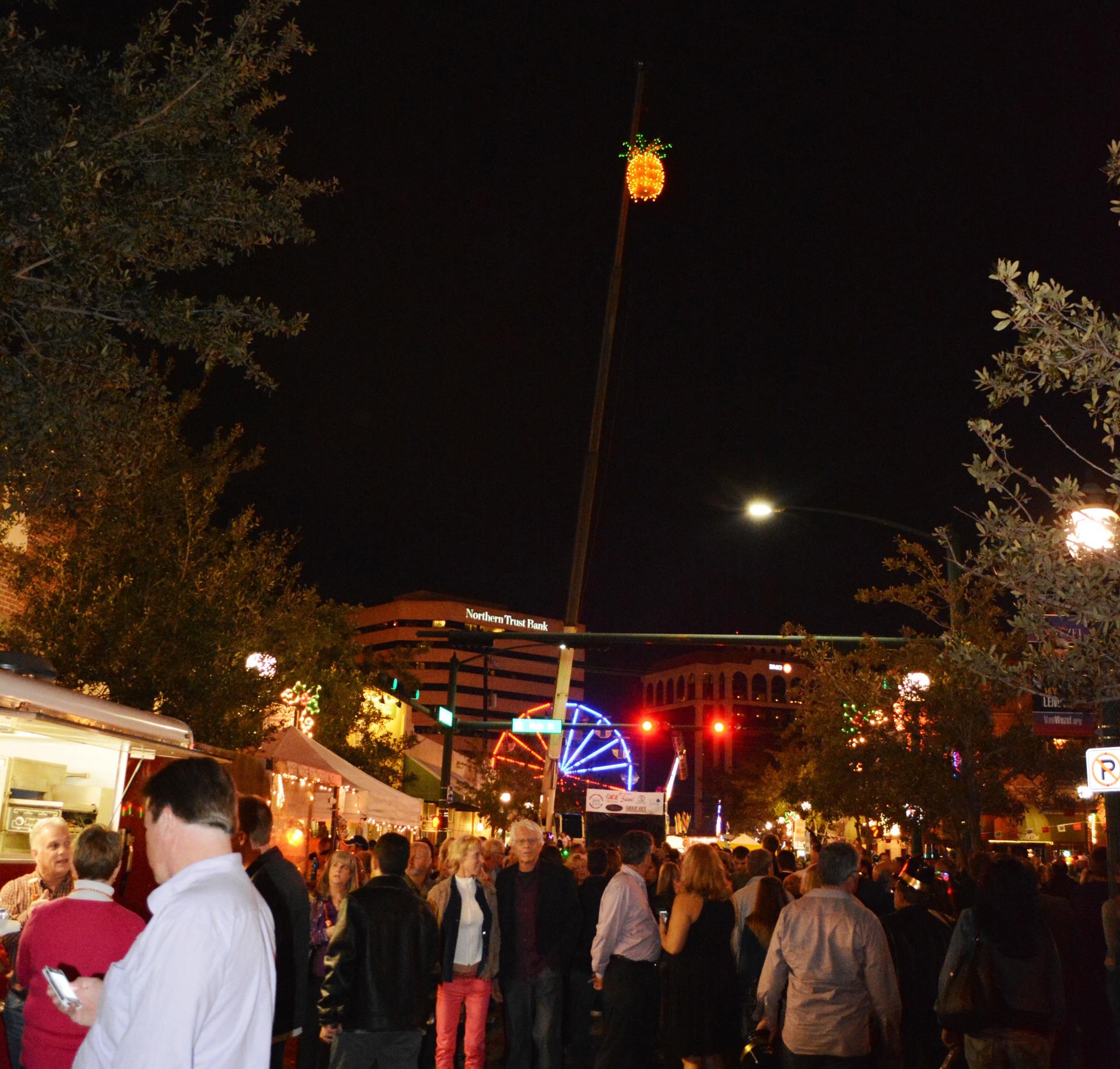 Pineapple Drop, New Years Eve