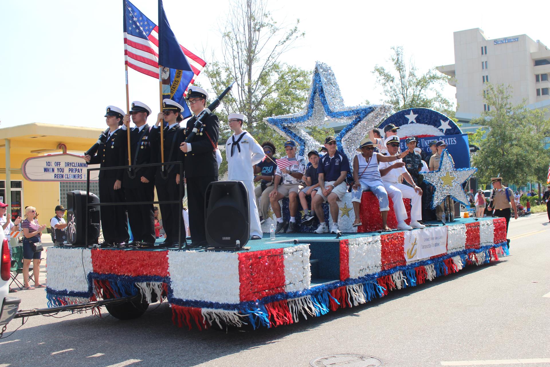 Memorial Day Parade float