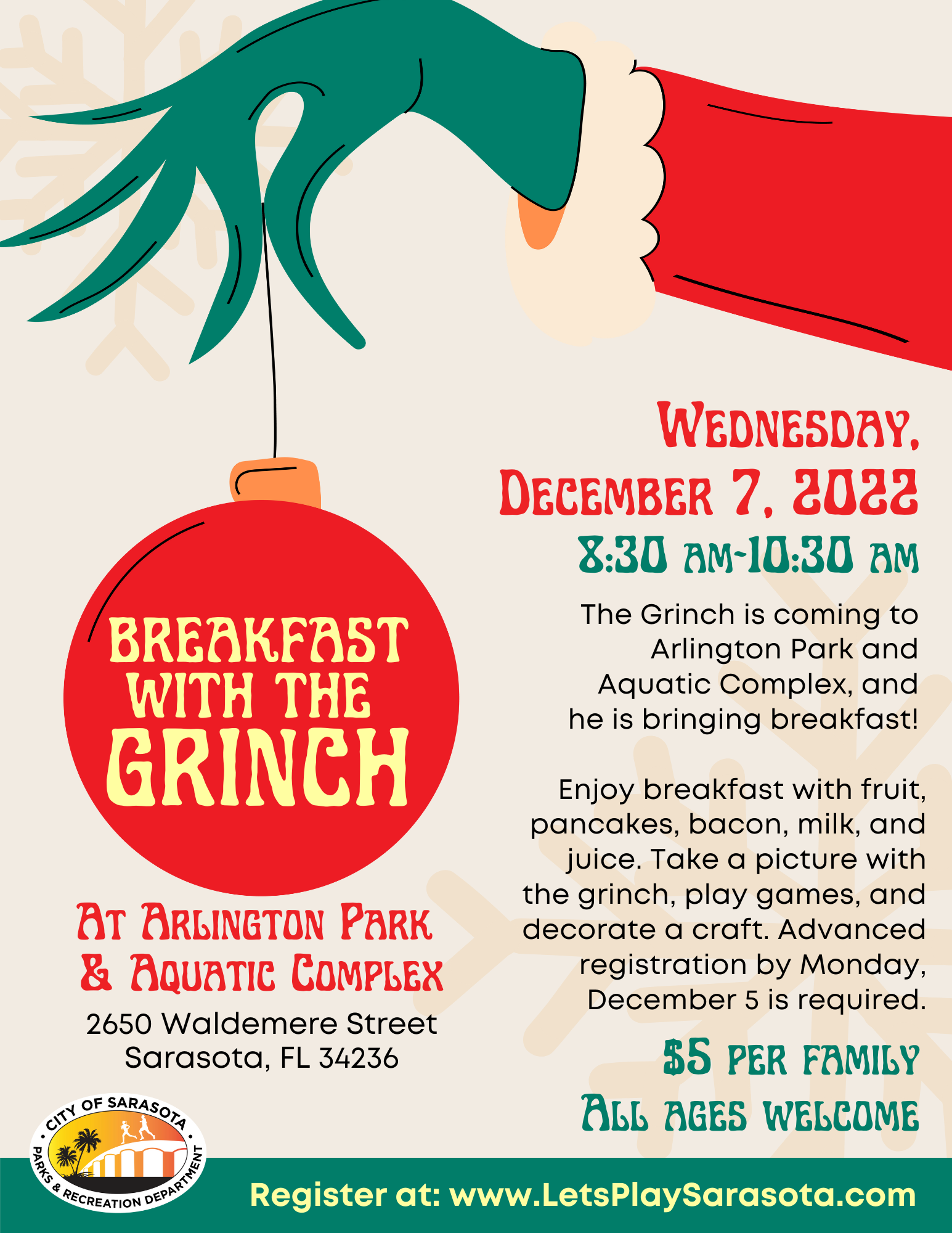 Breakfast with the Grinch